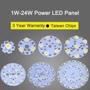 1W-24W High Power LED PCB Panel Board For Ceiling Light Lamps