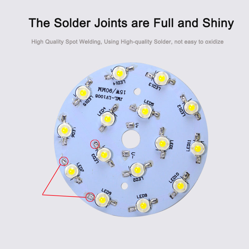 1W-24W High Power LED PCB Panel Board For Ceiling Light Lamps