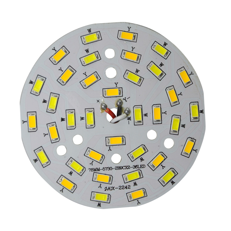 3W-18W Tri-color LED Light Panel Board for Downlight