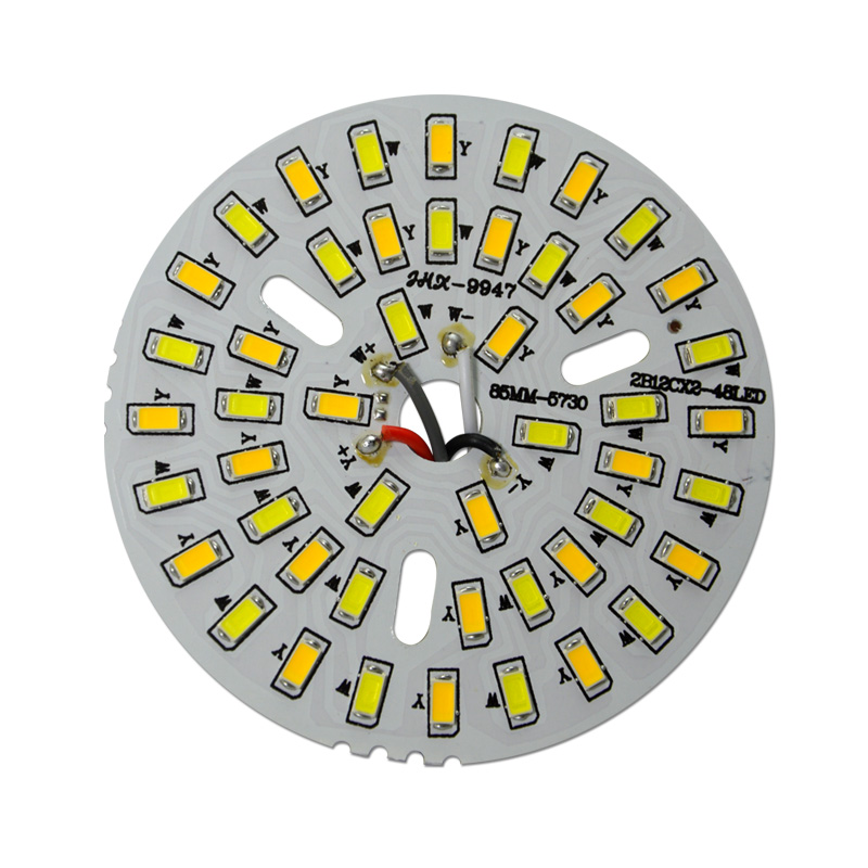 3W-18W Tri-color LED Light Panel Board for Crystal Ceiling Light
