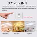 3-18W AC220V Driver-Free Tri-color LED Light Panel Board