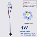 1W-24W High Power LED PCB Panel Board For Ceiling Light Lamps